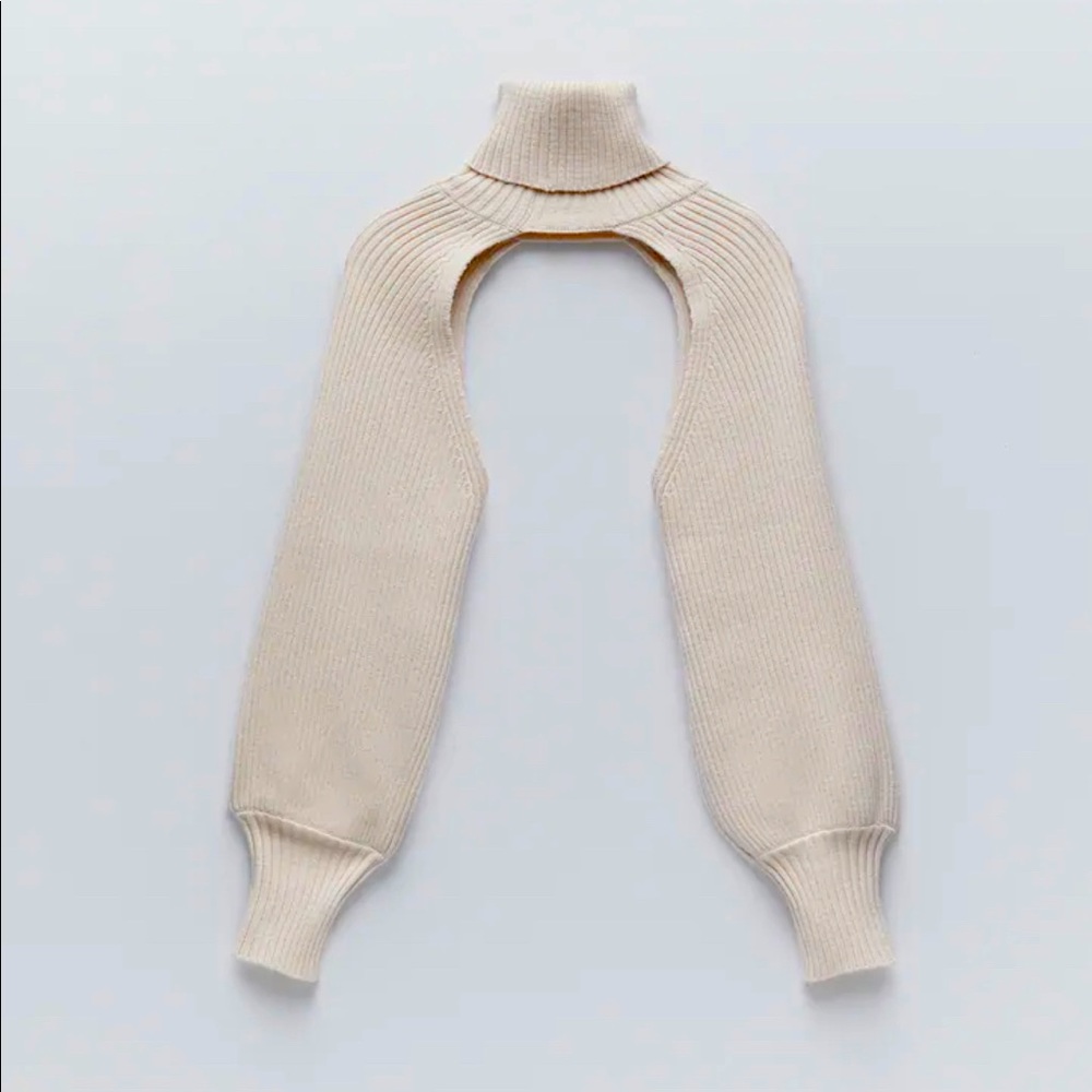 Zara Knit Arm Warmer NWT